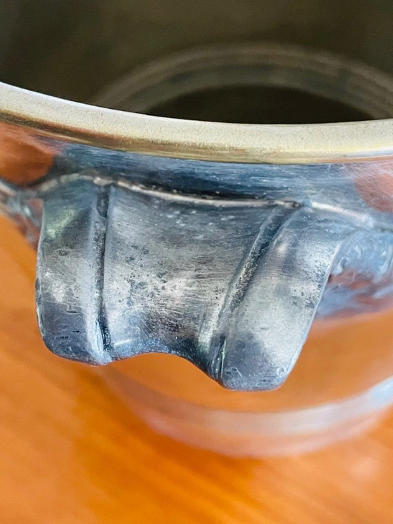 Image 1 of Art Deco Silver Plated Champagne Bucket by Argit, 1920s