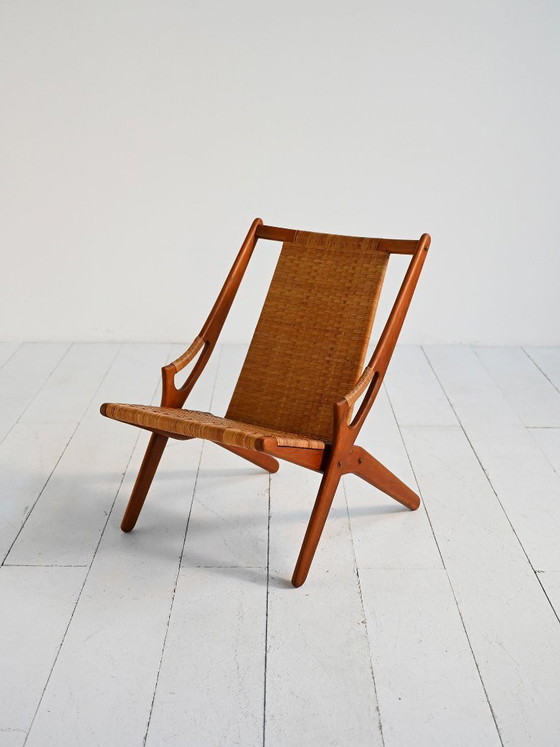Image 1 of “300” armchair by Arne Hovmand-Olsen for A.R. Klingenberg, 1950s