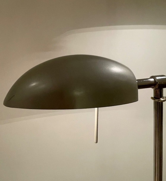 Image 1 of Lampadaire vintage IKEA Jelken | Gris-vert | Intensité réglable