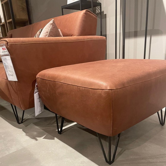 Image 1 of Divano 3 posti + poggiapiedi Geneva