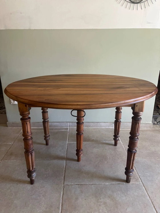 Folding table in walnut – Dining tables, Wood (photo 5 of 20)