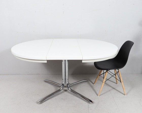 Image 1 of Uitbreidbare eettafel Mid Century, Duitsland, 1970