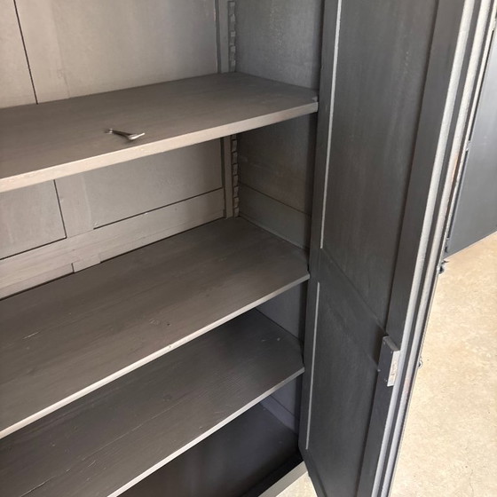 Image 1 of black wardrobe