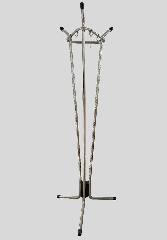 Image 1 of Vintage coat rack attributed to Tubax - Belgium, 1950-60s