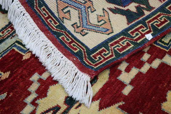 Image 1 of Originele handgeknoopte oude Kaukasische Azerbeidzjaanse kelim - 174 cm - 162 cm - Zeer Fijn