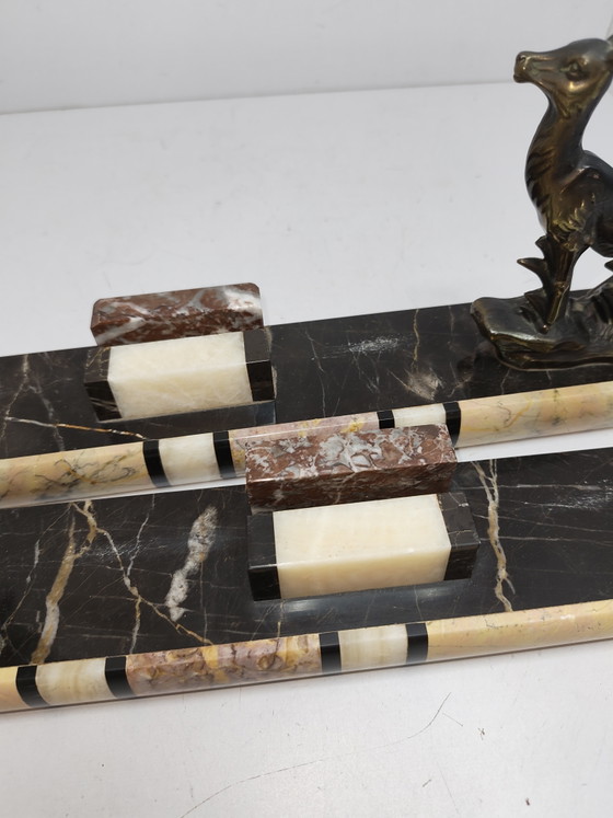 Set de Cadres Photo Art Déco – Marble, Brass (photo 3 of 11)