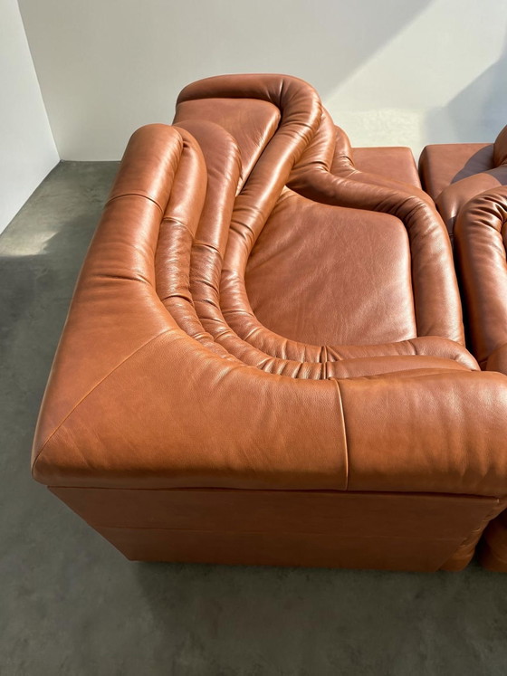 Image 1 of 2x De Sede DS1025 Terrazza Elemento izquierdo y derecho Cognac