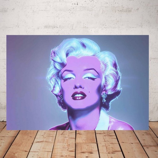 Photo imprimée sur plexiglass / Marylin Monroe / pop art