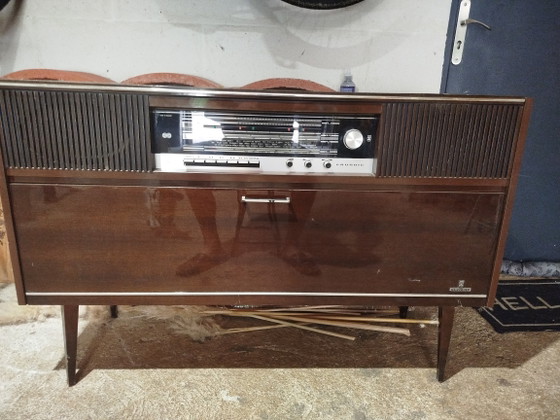 Image 1 of Vintage Grundig Mondello hifi-kast uit de jaren 70.
