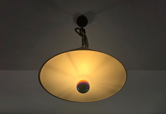 3 Cherry Pendant lamps - Petite Friture – Textile, Aluminium (photo 6 of 7)
