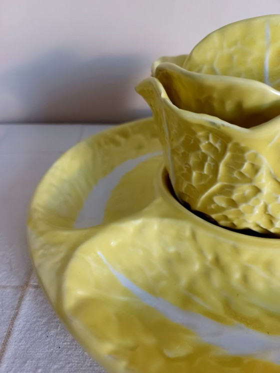 Image 1 of Secla Portuguese Ceramics - Vintage '50s-'60s Cabbageware