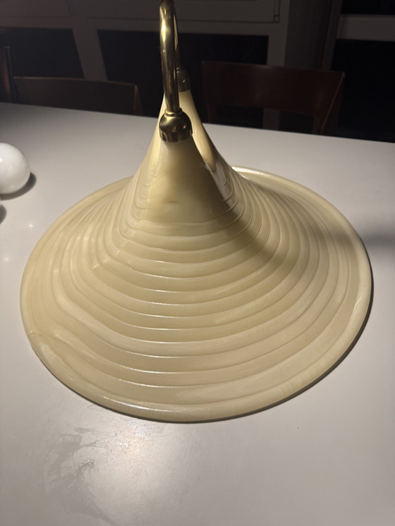 Image 1 of Große Mid-Century Hängeleuchte von Cristtallux Deutschland