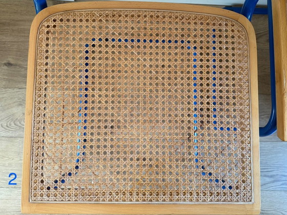 Image 1 of Rare blue Breuer style Cesca Chair