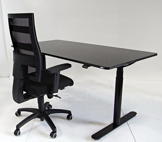 Bosse M3-Desk, Schreibtisch, elektrisch höhenverstellbar – lamine, Metal (photo 13 of 15)