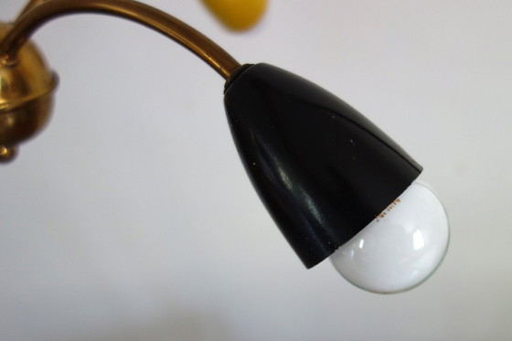 Image 1 of Sputnik kroonluchter met 4 armen, jaren 60