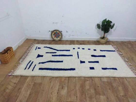 Handgemaakt Marokkaans vloerkleed 250cm x 150cm – Vloerkleden en tapijten, Wool (photo 2 of 8)