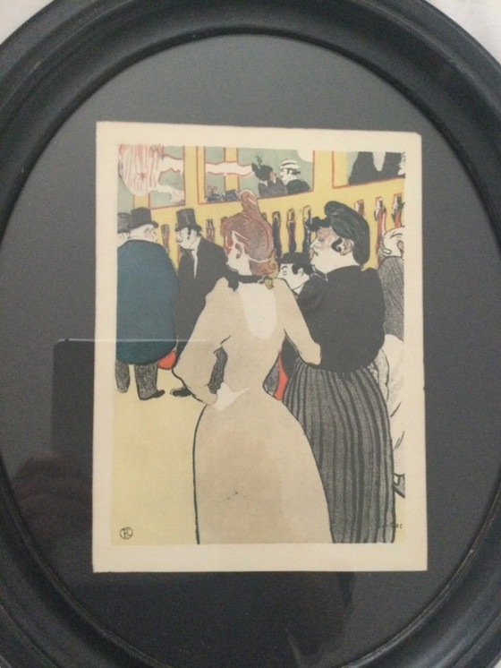 Image 1 of Henri de Toulouse Lautrec - Litho Au Moulin Rouge
