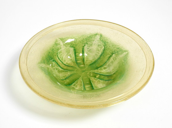 Image 1 of Tre belle ciotole in vetro colorato degli anni '30 di Karl Wiedmann per WMF Ikora | ø30, ø27,5 e ø24