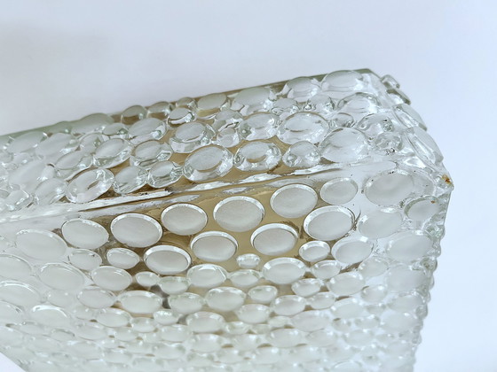 Image 1 of Mid Century Bubble Glass Wandleuchte/Deckenleuchte
