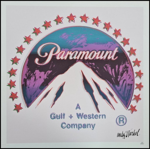 D'après Andy Warhol, Paramount, années 1980, lithographie