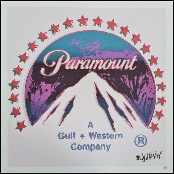 Image 1 of After Andy Warhol, Paramount, 1980s, Lithograph