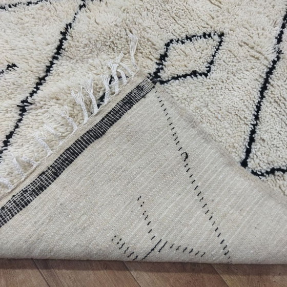Image 1 of Tribal Berber Rug – Tribaal Berbertapijt | Moroccan Wool Rug | 260 × 145 cm