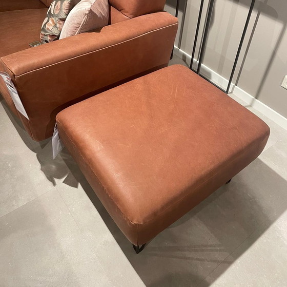 Image 1 of Divano 3 posti + poggiapiedi Geneva