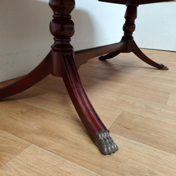 Image 1 of Vintage ovale palissander salontafel koffietafel