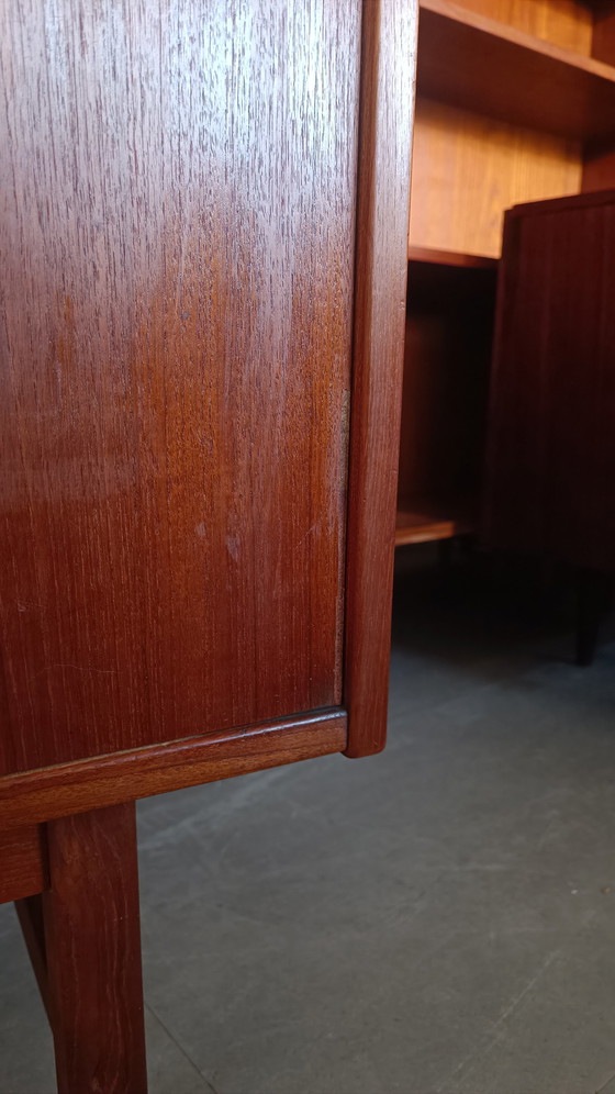 Image 1 of Vintage Swedish teak wall cabinet by Ulferts Tibro