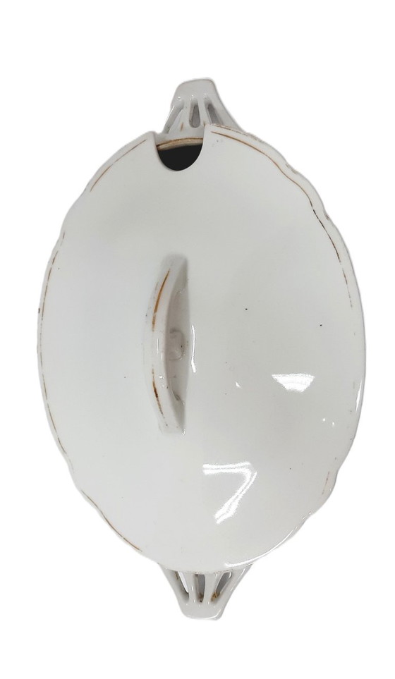 Image 1 of Soupière vintage en porcelaine Schlaggenwald