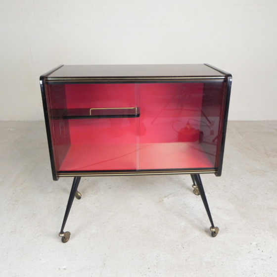 Image 1 of Vetrina vintage, mobile TV, mobile bar, mobile bar