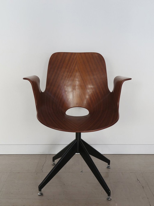 Silla vintage de Vittorio Nobili para Fratelli Tagliabue, Italia, 1950