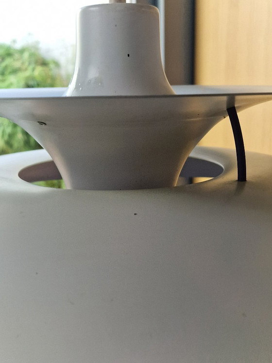 Mooie Vintage Witte Louis Poulsen PH 5 Hanglamp – Hanglampen, Metal (photo 5 of 10)