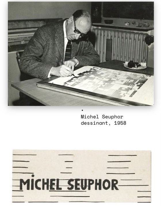 Image 1 of Œuvre signée par Michel Seuphor (Paris)