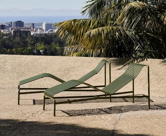 Image 1 of Hay Palissade outdoor chaise longue