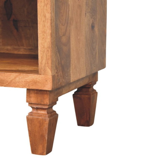 Image 1 of Mango wood cabinet in Golden Teak finish (shoe cabinet)