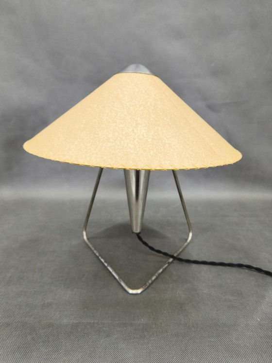 Image 1 of Lampe de table Helena Frantova, style Mid-Century, chrome et papier, années 1960