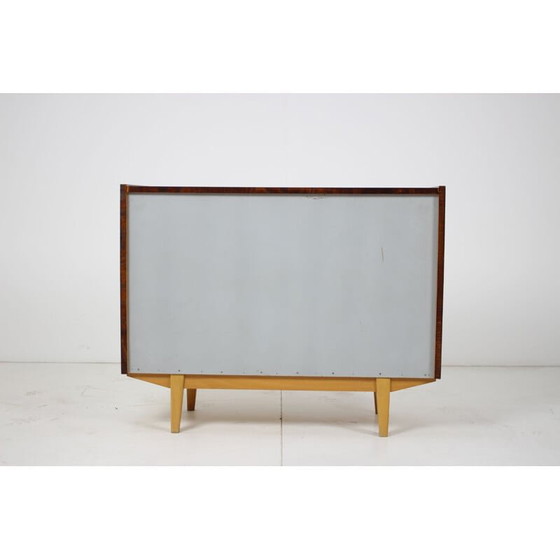 Image 1 of Vintage wooden highboard, Czech 1970