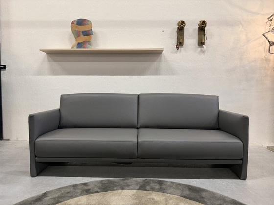 Image 1 of Rolf Benz Canapé Cara 220 Cuir gris Réglable