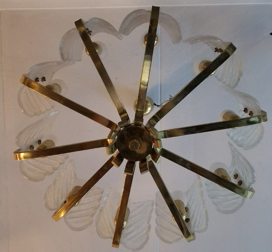 Lámpara colgante Kalmar Acanthus de 10 hojas – Lámparas de araña, Glass, Brass (photo 5 of 6)