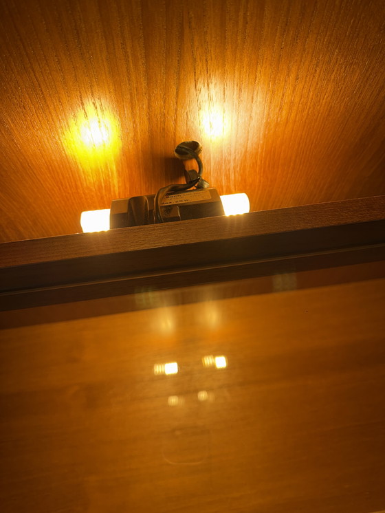 Image 1 of Vetrina vintage in teak anni '80