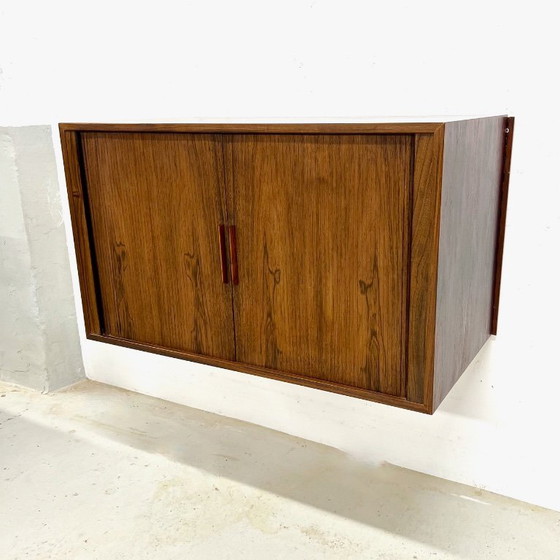 Image 1 of Rollladenschrank aus Palisander von Kai Kristiansen für Feldballes