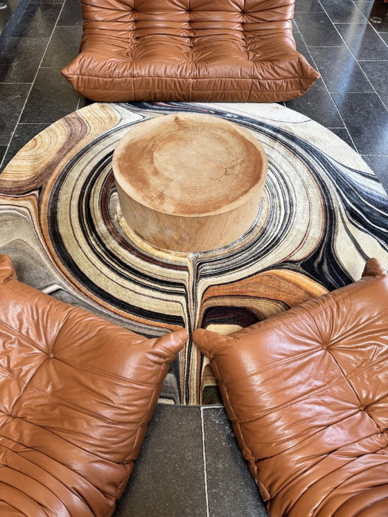Image 1 of Set Ligne Roset Togo composto da 1 divano a 3 posti e 2 poltrone.