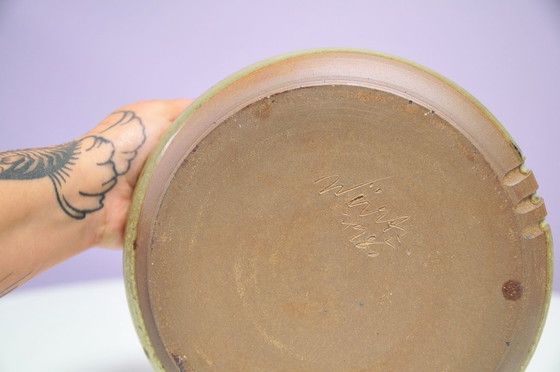 Image 1 of Bol danois vert et brun KH Würz