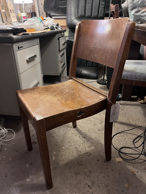 2x vintage stako chair deventer