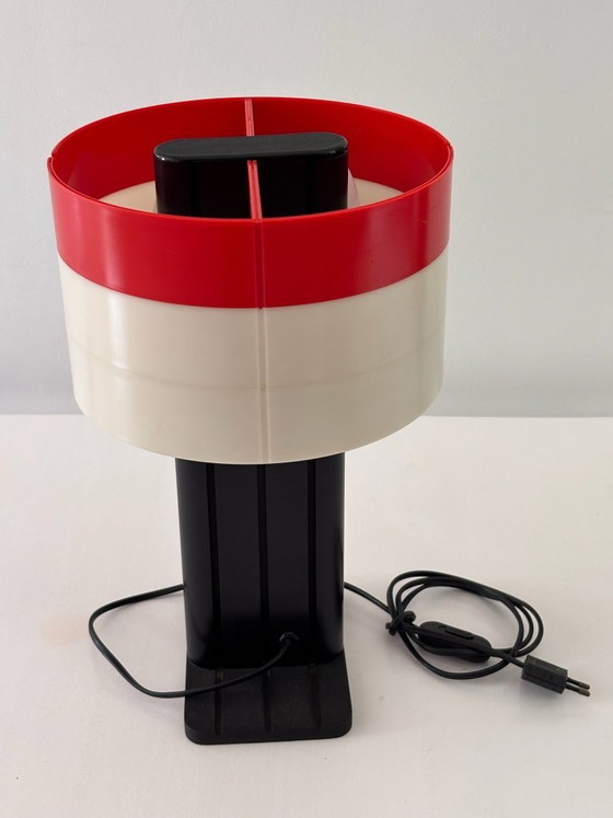 Image 1 of Stigram tafellamp van Jean Pierre Vitrac voor Verre Lumière, Frankrijk, circa 1980
