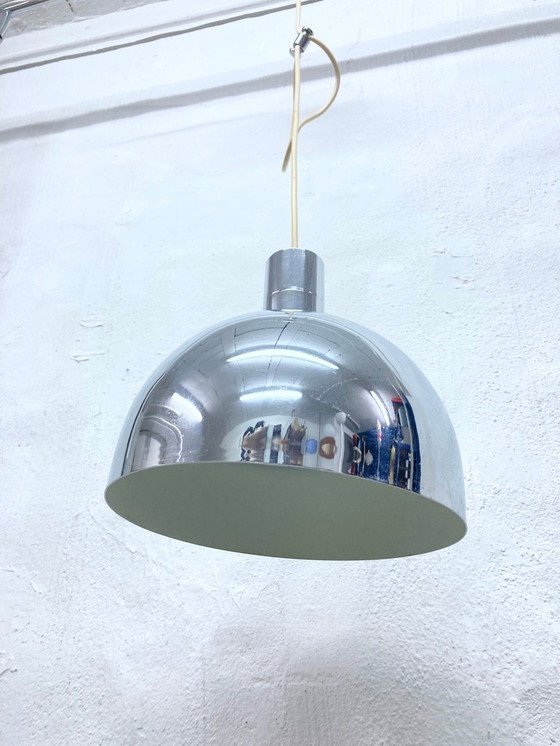 Image 1 of Lampada a sospensione dell'era spaziale italiana di Sirrah Design Franco Albini Franca Helg