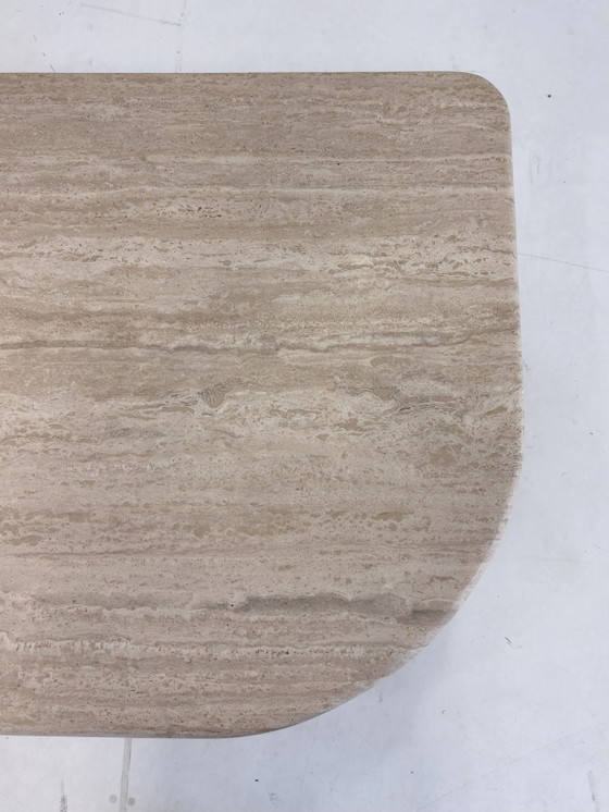 Image 1 of Travertine coffee table, 1980s