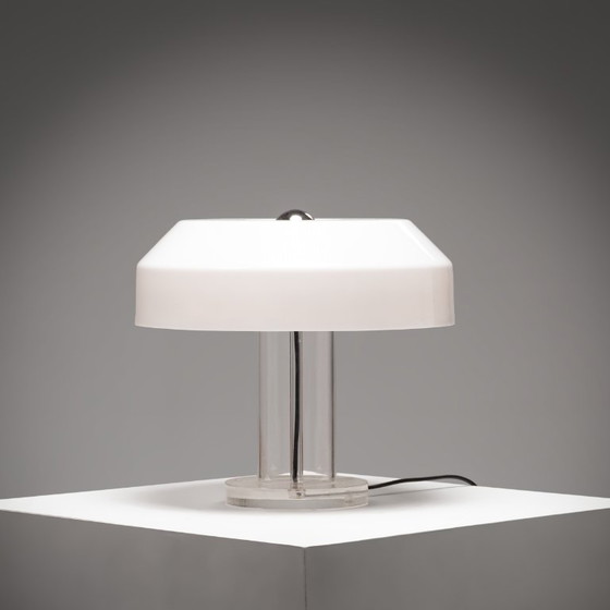 ABN Table Lamp by Aldo Van De Nieuwelaar, The Netherlands, 1975 – Plexiglass (photo 4 of 12)