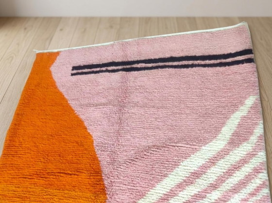 Alfombra marroquí hecha a mano de las montañas del Atlas, 200 cm x 300 cm. – Wool (photo 7 of 9)